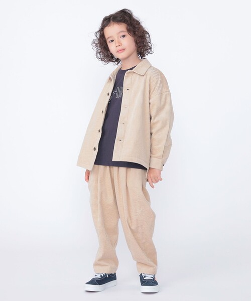 SHIPS（シップス）の「SHIPS KIDS:100～130m /コーデュロイ シャツ アウター（シャツ/ブラウス・キッズ・アイボリー・100/130/120/110）」の10枚目の写真