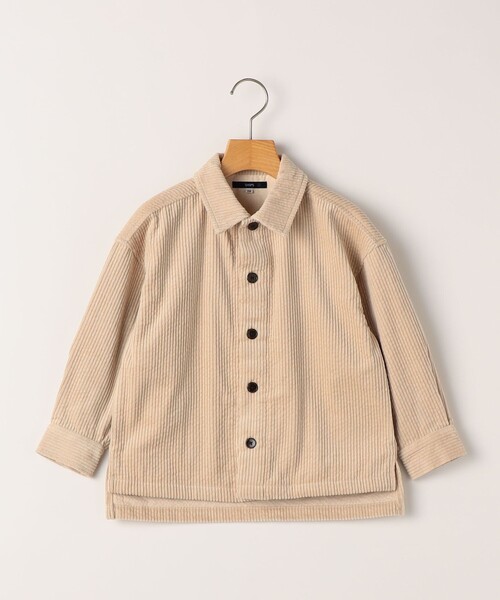 SHIPS（シップス）の「SHIPS KIDS:100～130m /コーデュロイ シャツ アウター（シャツ/ブラウス・キッズ・アイボリー・100/130/120/110）」の9枚目の写真