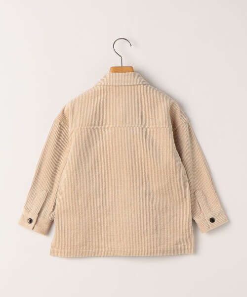 SHIPS（シップス）の「SHIPS KIDS:100～130m /コーデュロイ シャツ アウター（シャツ/ブラウス・キッズ・アイボリー・100/130/120/110）」の8枚目の写真
