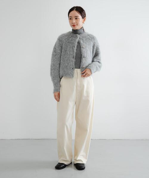 セール】カシミヤシルクタートルカットソー（Tシャツ/カットソー