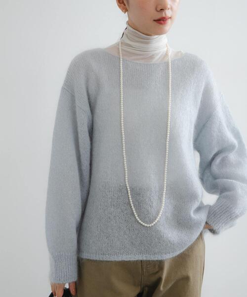 セール】カシミヤシルクタートルカットソー（Tシャツ/カットソー