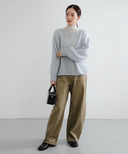 セール】カシミヤシルクタートルカットソー（Tシャツ/カットソー