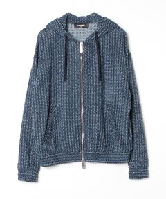 セール】キルティングデニムジャケット（デニムジャケット）｜DOUBLE