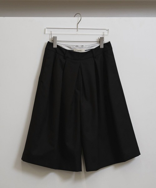 TODAYFUL(トゥデイフル)の「TODAYFUL Twill Bermuda Pants ツイルバミューダパンツ/12610713(その他パンツ・レディース・ブラック・38/36)」の14枚目の写真