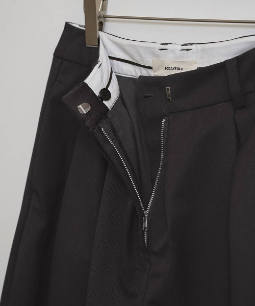 TODAYFUL(トゥデイフル)の「TODAYFUL Twill Bermuda Pants ツイルバミューダパンツ/12610713(その他パンツ・レディース・ブラック・38/36)」の16枚目の写真