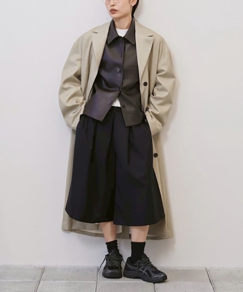 TODAYFUL(トゥデイフル)の「TODAYFUL Twill Bermuda Pants ツイルバミューダパンツ/12610713(その他パンツ・レディース・ブラック・38/36)」の22枚目の写真