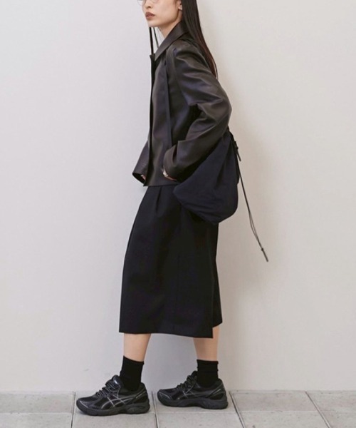 TODAYFUL(トゥデイフル)の「TODAYFUL Twill Bermuda Pants ツイルバミューダパンツ/12610713(その他パンツ・レディース・ブラック・38/36)」の21枚目の写真