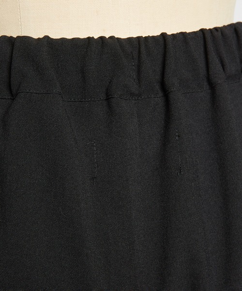 gomme（ゴム）の「フリルトロパンツ（その他パンツ・レディース・パープル/チャコールグレー/ブラック・MEDIUM）」の8枚目の写真