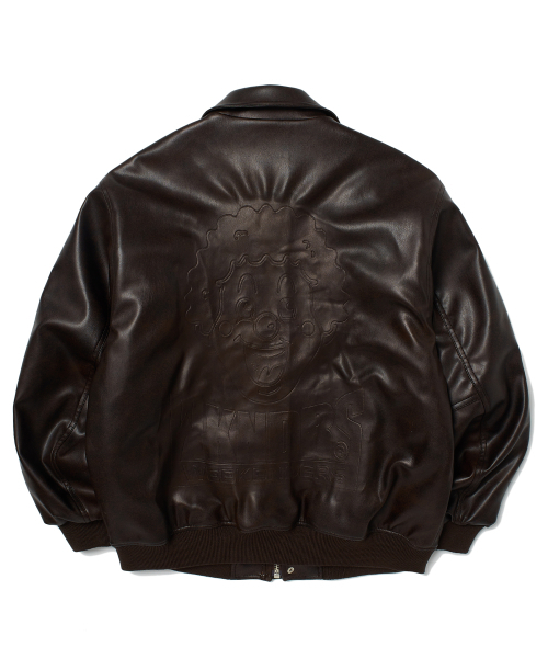 WKNDRS(ウィーキャンドース)の「PIERROT LEATHER JK (BROWN)(ライダースジャケット・レディース・その他・MEDIUM/LARGE/X-LARGE)」の2枚目の写真