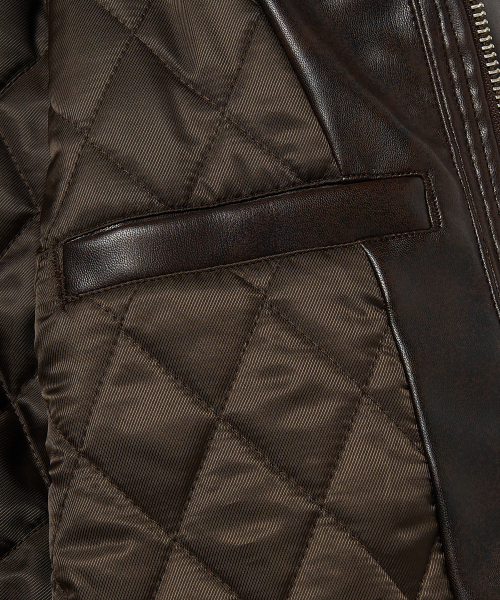 WKNDRS(ウィーキャンドース)の「PIERROT LEATHER JK (BROWN)(ライダースジャケット・レディース・その他・MEDIUM/LARGE/X-LARGE)」の6枚目の写真