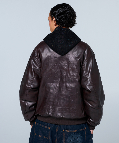 WKNDRS(ウィーキャンドース)の「PIERROT LEATHER JK (BROWN)(ライダースジャケット・レディース・その他・MEDIUM/LARGE/X-LARGE)」の8枚目の写真