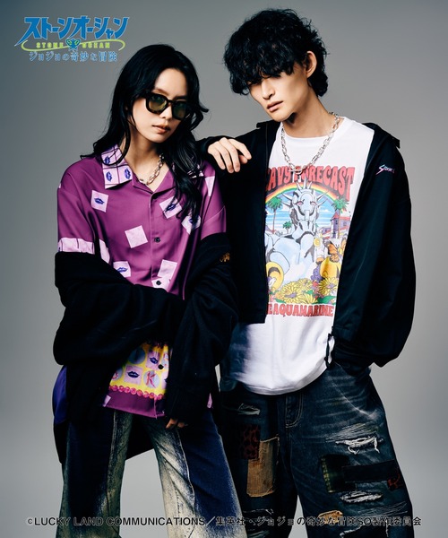 glamb(グラム)の「Weather・R Cutsew(Tシャツ/カットソー・メンズ・ホワイト/ブラック・S/M/L/XL)」の17枚目の写真