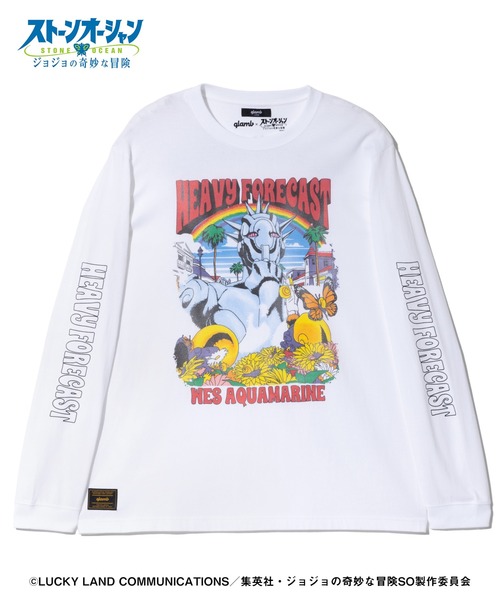 glamb(グラム)の「Weather・R Cutsew(Tシャツ/カットソー・メンズ・ホワイト/ブラック・S/M/L/XL)」の3枚目の写真
