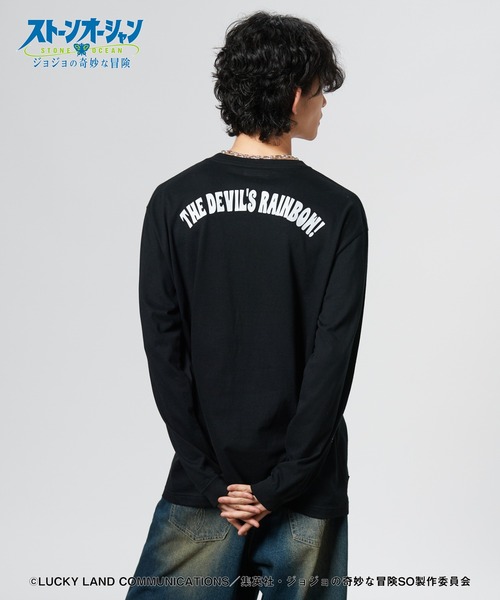 glamb(グラム)の「Weather・R Cutsew(Tシャツ/カットソー・メンズ・ホワイト/ブラック・S/M/L/XL)」の9枚目の写真