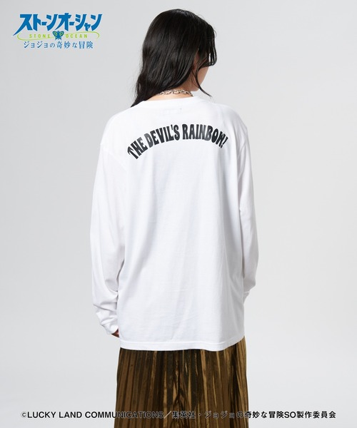 glamb(グラム)の「Weather・R Cutsew(Tシャツ/カットソー・メンズ・ホワイト/ブラック・S/M/L/XL)」の8枚目の写真