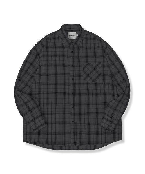 AVANDRESS(アバンドレス )の「Smith Overfit Check Shirt BLACK(シャツ/ブラウス・レディース・ブラック・LARGE/MEDIUM/X-LARGE/SMALL)」の4枚目の写真