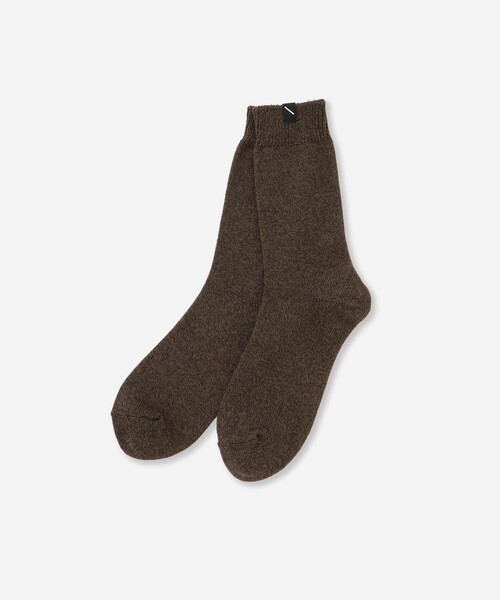 Saturdays NYC（サタデーズ ニューヨークシティ ）の「Slash Mix Color Socks（ソックス/靴下・メンズ・チャコールグレー/ネイビー/オレンジ/ダークブラウン・FREE）」の2枚目の写真
