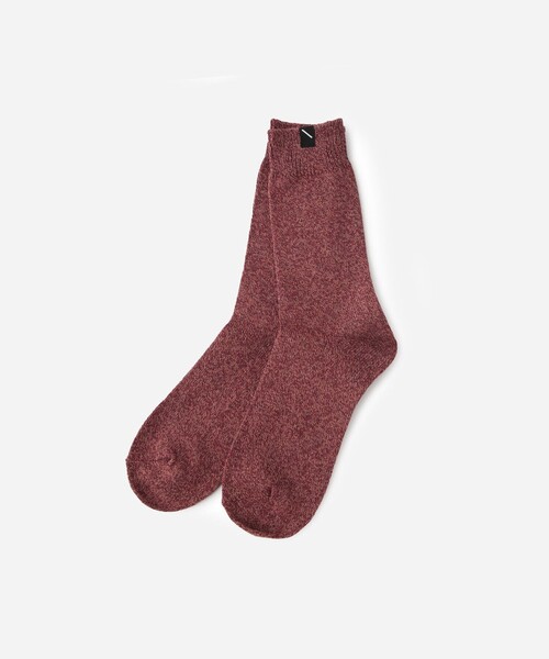 Saturdays NYC（サタデーズ ニューヨークシティ ）の「Slash Mix Color Socks（ソックス/靴下・メンズ・チャコールグレー/ネイビー/オレンジ/ダークブラウン・FREE）」の4枚目の写真