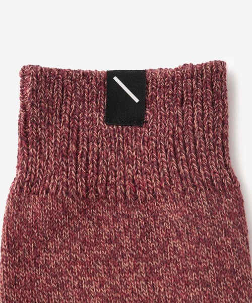 Saturdays NYC（サタデーズ ニューヨークシティ ）の「Slash Mix Color Socks（ソックス/靴下・メンズ・チャコールグレー/ネイビー/オレンジ/ダークブラウン・FREE）」の11枚目の写真