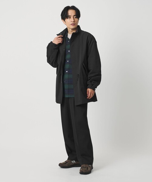 BEAUTY&YOUTH UNITED ARROWS（ビューティーアンドユースユナイテッドアローズ）の「KOMATSU PACK URK ミリタリー コート ストレッチ 裏起毛（ミリタリージャケット・メンズ・ダークグレー/ブラック・L/XL/M/S）」の6枚目の写真
