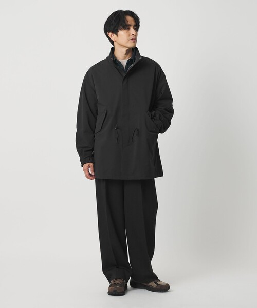 BEAUTY&YOUTH UNITED ARROWS（ビューティーアンドユースユナイテッドアローズ）の「KOMATSU PACK URK ミリタリー コート ストレッチ 裏起毛（ミリタリージャケット・メンズ・ダークグレー/ブラック・L/XL/M/S）」の8枚目の写真