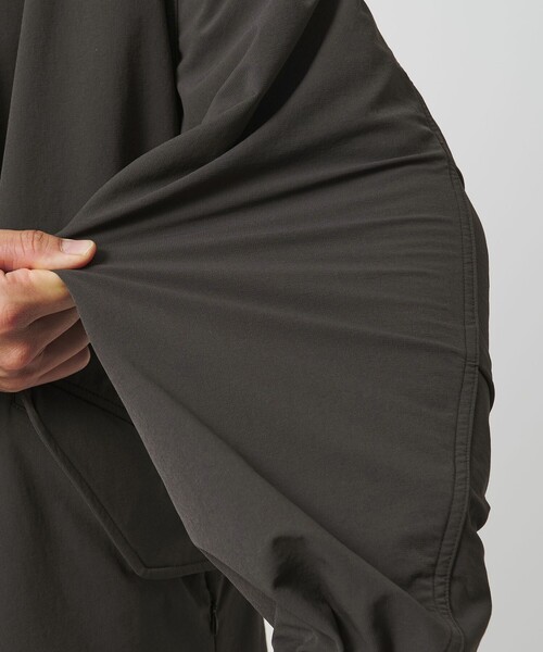 BEAUTY&YOUTH UNITED ARROWS（ビューティーアンドユースユナイテッドアローズ）の「KOMATSU PACK URK ミリタリー コート ストレッチ 裏起毛（ミリタリージャケット・メンズ・ダークグレー/ブラック・L/XL/M/S）」の17枚目の写真