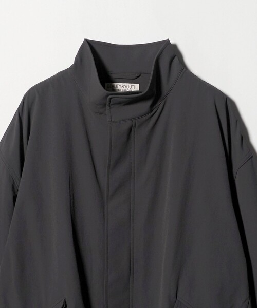 BEAUTY&YOUTH UNITED ARROWS（ビューティーアンドユースユナイテッドアローズ）の「KOMATSU PACK URK ミリタリー コート ストレッチ 裏起毛（ミリタリージャケット・メンズ・ダークグレー/ブラック・L/XL/M/S）」の22枚目の写真