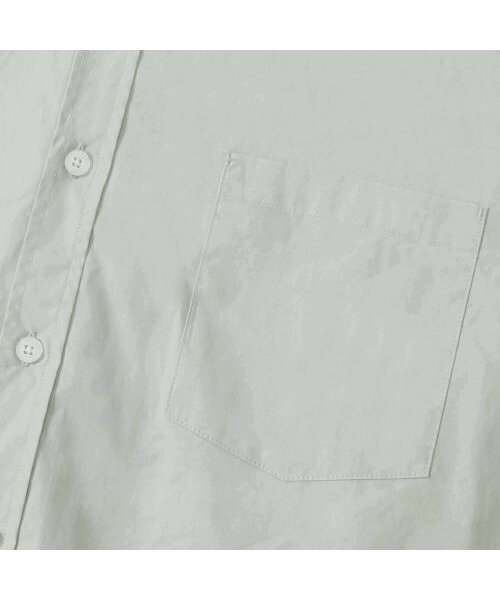 F.ILLUMINATE(フィルミネイト)の「オーバーサイズウォッシングコットンシャツ-グレー(シャツ/ブラウス・レディース・その他・X-LARGE/MEDIUM/LARGE)」の4枚目の写真