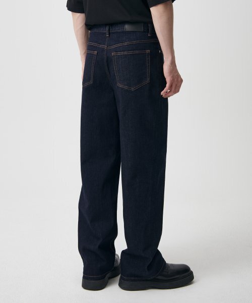MUSINSA STANDARD（ムシンサスタンダード）の「KIPAS ワイドデニムパンツ [ディープインディゴ]（デニムパンツ・メンズ・その他・40/38/42/36/34/28/29/32/30/31/33/26/27）」の8枚目の写真