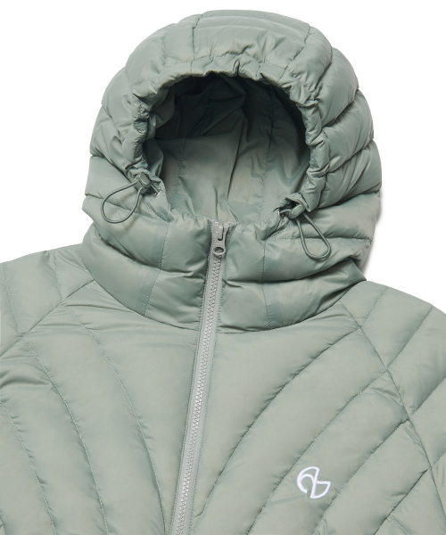 NOMANUAL(NOMANUAL)の「NUBES LIGHT DUCK DOWN - PALE KHAKI(ダウンジャケット/コート・レディース・その他・SMALL/MEDIUM/LARGE/X-LARGE)」の6枚目の写真
