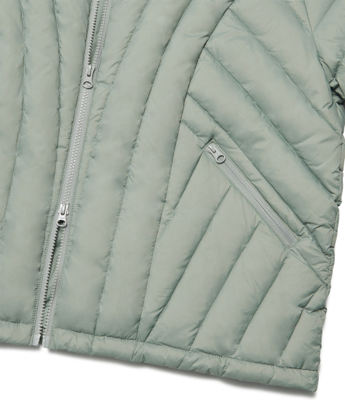 NOMANUAL(NOMANUAL)の「NUBES LIGHT DUCK DOWN - PALE KHAKI(ダウンジャケット/コート・レディース・その他・SMALL/MEDIUM/LARGE/X-LARGE)」の7枚目の写真