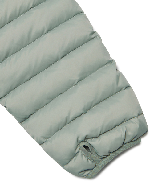 NOMANUAL(NOMANUAL)の「NUBES LIGHT DUCK DOWN - PALE KHAKI(ダウンジャケット/コート・レディース・その他・SMALL/MEDIUM/LARGE/X-LARGE)」の8枚目の写真