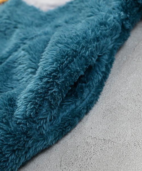 MARKEY'S（マーキーズ）の「ボアフリースクレイジージャケット（その他アウター・キッズ・グリーン系その他・90/100/110/120/130/140/150）」の5枚目の写真