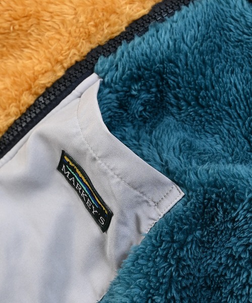 MARKEY'S（マーキーズ）の「ボアフリースクレイジージャケット（その他アウター・キッズ・グリーン系その他・90/100/110/120/130/140/150）」の6枚目の写真