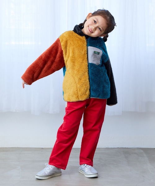 MARKEY'S（マーキーズ）の「ボアフリースクレイジージャケット（その他アウター・キッズ・グリーン系その他・90/100/110/120/130/140/150）」の12枚目の写真