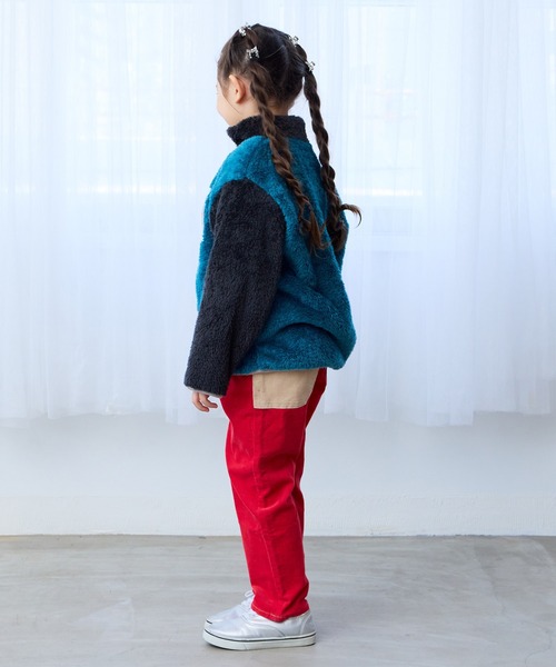 MARKEY'S（マーキーズ）の「ボアフリースクレイジージャケット（その他アウター・キッズ・グリーン系その他・90/100/110/120/130/140/150）」の13枚目の写真