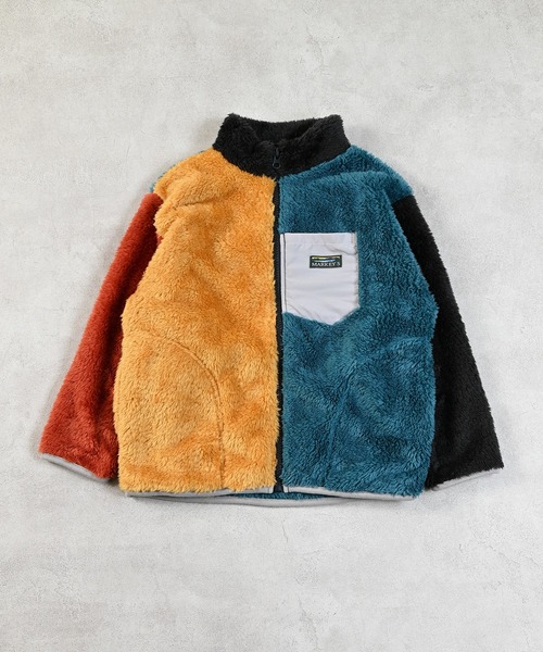 MARKEY'S（マーキーズ）の「ボアフリースクレイジージャケット（その他アウター・キッズ・グリーン系その他・90/100/110/120/130/140/150）」の15枚目の写真