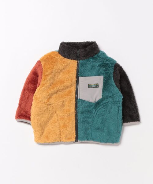 MARKEY'S（マーキーズ）の「ボアフリースクレイジージャケット（その他アウター・キッズ・グリーン系その他・90/100/110/120/130/140/150）」の17枚目の写真