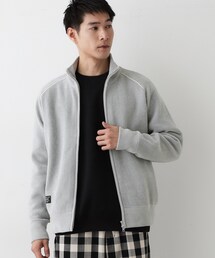 【洗える】モールジップカーディガン