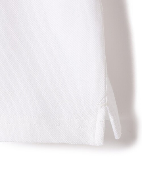BEAMS GOLF(ビームスゴルフ)の「〈WOMEN〉 ORANGE LABEL / USシリーズ SQR ストレッチ鹿の子 ポロシャツ(吸水速乾・UVカット)(ポロシャツ・レディース・ネイビー/ホワイト・LARGE/SMALL/MEDIUM)」の7枚目の写真