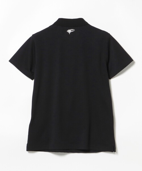 BEAMS GOLF(ビームスゴルフ)の「〈WOMEN〉 ORANGE LABEL / USシリーズ SQR ストレッチ鹿の子 ポロシャツ(吸水速乾・UVカット)(ポロシャツ・レディース・ネイビー/ホワイト・LARGE/SMALL/MEDIUM)」の18枚目の写真