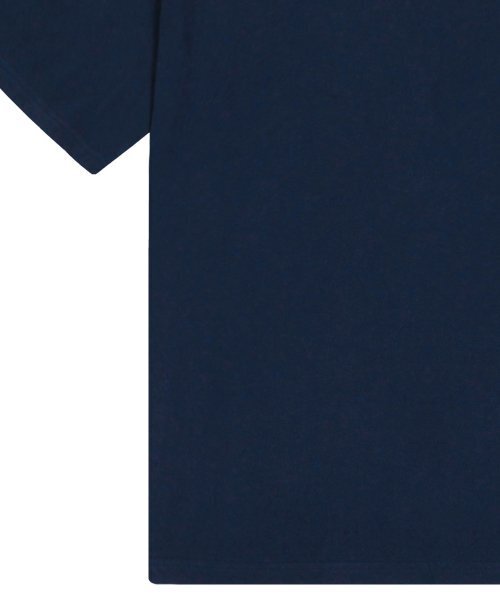 GRAVER（グレーバー）の「[ユニセックス]スモールクローバーフラワースマイル半袖Tシャツ_ネイビー（Tシャツ/カットソー・レディース・ネイビー・SMALL/LARGE/X-LARGE/MEDIUM）」の5枚目の写真