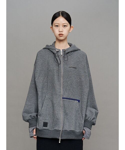 ARM COVER DOCKING ZIPUP HOODIE / アームカバードッキングジップ