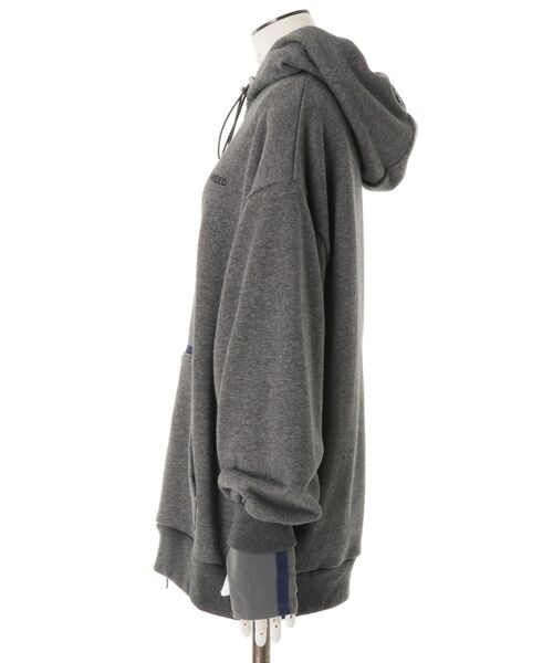 UN3D.（アンスリード）の「ARM COVER DOCKING ZIPUP HOODIE / アームカバードッキングジップアップフーディー（パーカー・レディース・ホワイト/ブラック/グレー・44/38）」の16枚目の写真