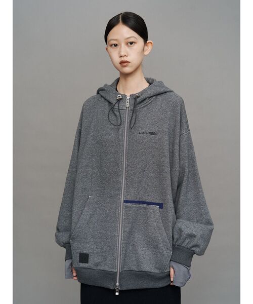 ARM COVER DOCKING ZIPUP HOODIE / アームカバードッキングジップ