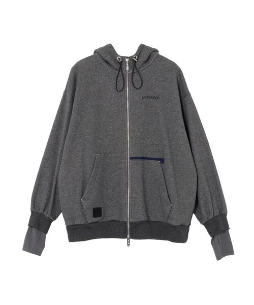 セール】ARM COVER DOCKING ZIPUP HOODIE / アームカバードッキング