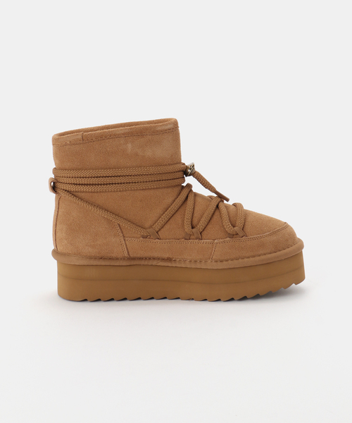 AP STUDIO（エーピーストゥディオ）の「【COLORS OF CALIFORNIA】lace up boots（ブーツ・レディース・キャメル・36/37/38/39）」の6枚目の写真