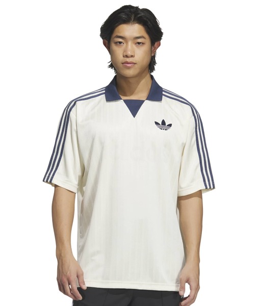 トップス [ADIDAS ] Collared Goalie Top : 3color adidas COLLARED GOALIE / アディダス 襟付きゴーリートップ
