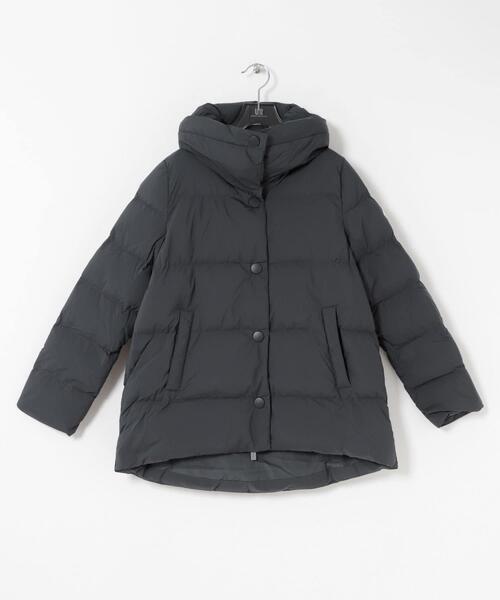 Pyrenex（ピレネックス）の「PYRENEX　ELAURA 2（ダウンジャケット/コート・レディース・ブラック/チャコールグレー・36）」の2枚目の写真