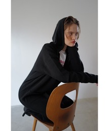 TRUNC（トランクエイティーエイト）の「Hoodie Knit Dress（ワンピース）」